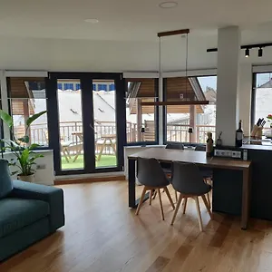 Modern Floor Loft With Balcony Apartment Budapest